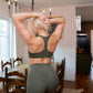 BRUSHED commit sports bra