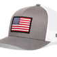 American Flag Trucker Hat  |  USA Snapback