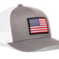 American Flag Trucker Hat  |  USA Snapback
