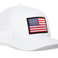 American Flag Trucker Hat  |  USA Snapback