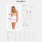 Obsessive Amor Blanco Chemise & String Panty-4