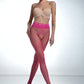 Amour Hip Lace Pink Bonbon Open Crotch Pantyhose 30DEN