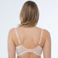 Samanta Anabelle Biscuit Sheer Mesh Full Figure Bra-1
