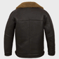 Anderson Black Sheepskin Shearling Leather Jacket