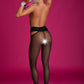 Amour Angel Open Crotch Pantyhose 30 DEN Black