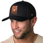 Arizona Flag Trucker Hat  |  Leather State Outline AZ Snapback