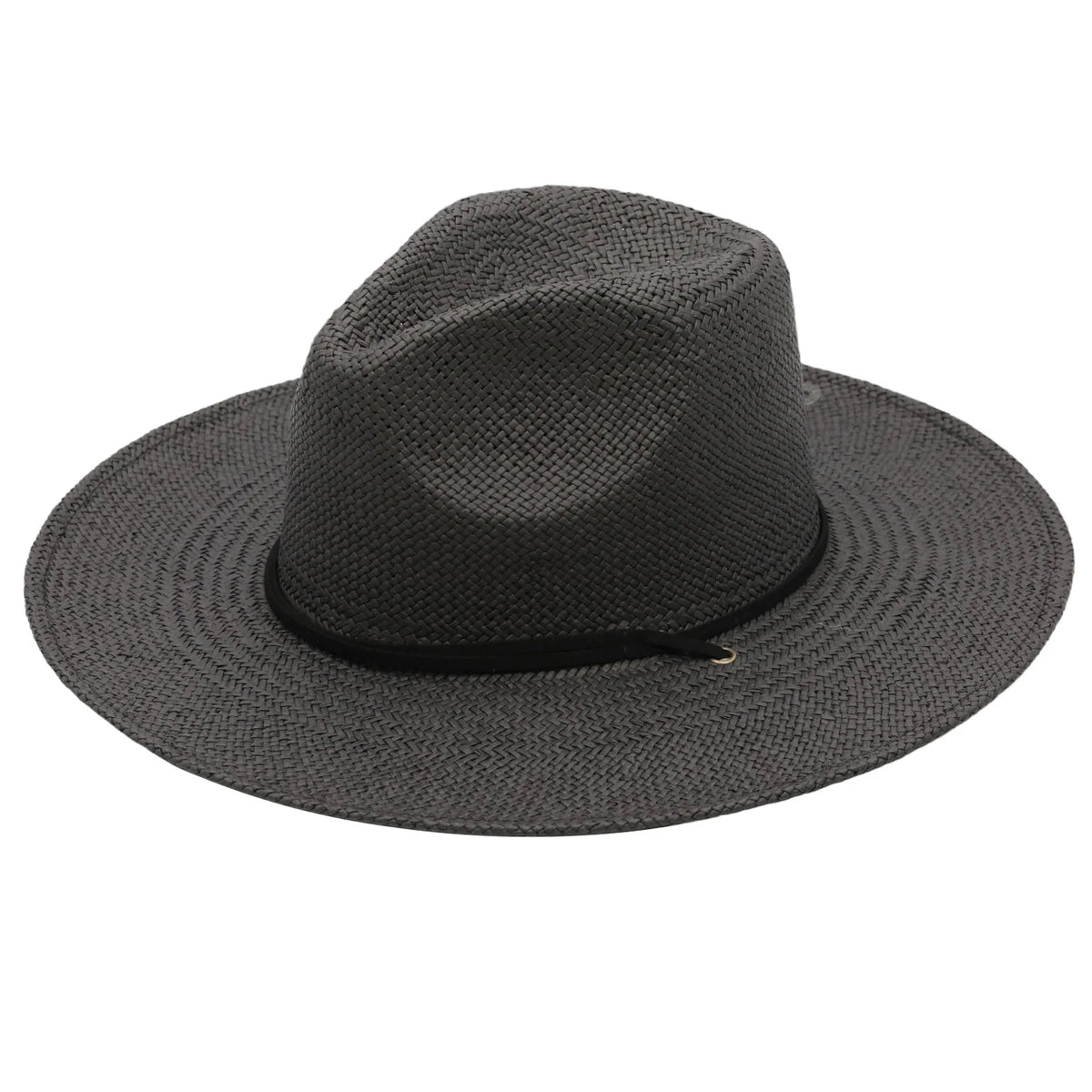 Peter Grimm Augustus straw fedora hat by HatCountry, featuring a classic woven design and pinched crown