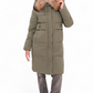 Genuine Fur Trim Bio-Down Fill Coat