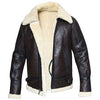B3 WWII Pilot Shearling Sheepskin Jacket - -
