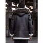 B3 Bomber Jacket Hooded Leather Shearling Coat for Men – Brown