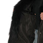 Genuine Silver Fox Fur Down Fill Parka