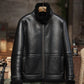 B3 RAF Aviator Sheepskin Shearling Leather Jacket
