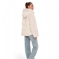 Montana Eco-Fur Down Fill Coat in Ivory