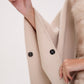 Genuine Polar Fox Double Face Wool Poncho Coat