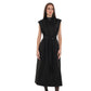 Eileen Cashmere Blend Longline Vest in Black