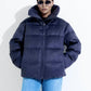 Australian Wool Silk Blend Down Fill Coat
