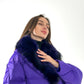 Genuine Silver Fox Premium Down Fill Coat