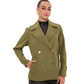 Sorrento Cashmere Blend Coat in Olive