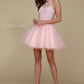CLEARANCE - Nox Anabel B652 Short Dress Poofy A-Line Tulle Skirt (Size Small)