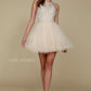 CLEARANCE - Nox Anabel B652 Short Dress Poofy A-Line Tulle Skirt (Size Small)