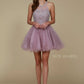 CLEARANCE - Nox Anabel B652 Short Dress Poofy A-Line Tulle Skirt (Size Small)