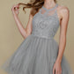 CLEARANCE - Nox Anabel B652 Short Dress Poofy A-Line Tulle Skirt (Size Small)