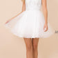 CLEARANCE - Nox Anabel B652 Short Dress Poofy A-Line Tulle Skirt (Size Small)