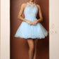 CLEARANCE - Nox Anabel B652 Short Dress Poofy A-Line Tulle Skirt (Size Small)