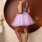 CLEARANCE - Nox Anabel B652 Short Dress Poofy A-Line Tulle Skirt (Size Small)