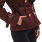 Genuine Polar Fox Eco Suede Jacket