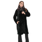 Genuine Astrakhan Silver Fox Trim Coat