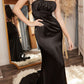 Cinderella Divine BD108 Satin Fitted Dress with Slit