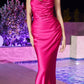 Ladivine BD7044 Long Fitted Satin Slip Gown
