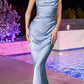 Ladivine BD7044 Long Fitted Satin Slip Gown