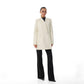 Opera Cashmere Blend Overcoat in White