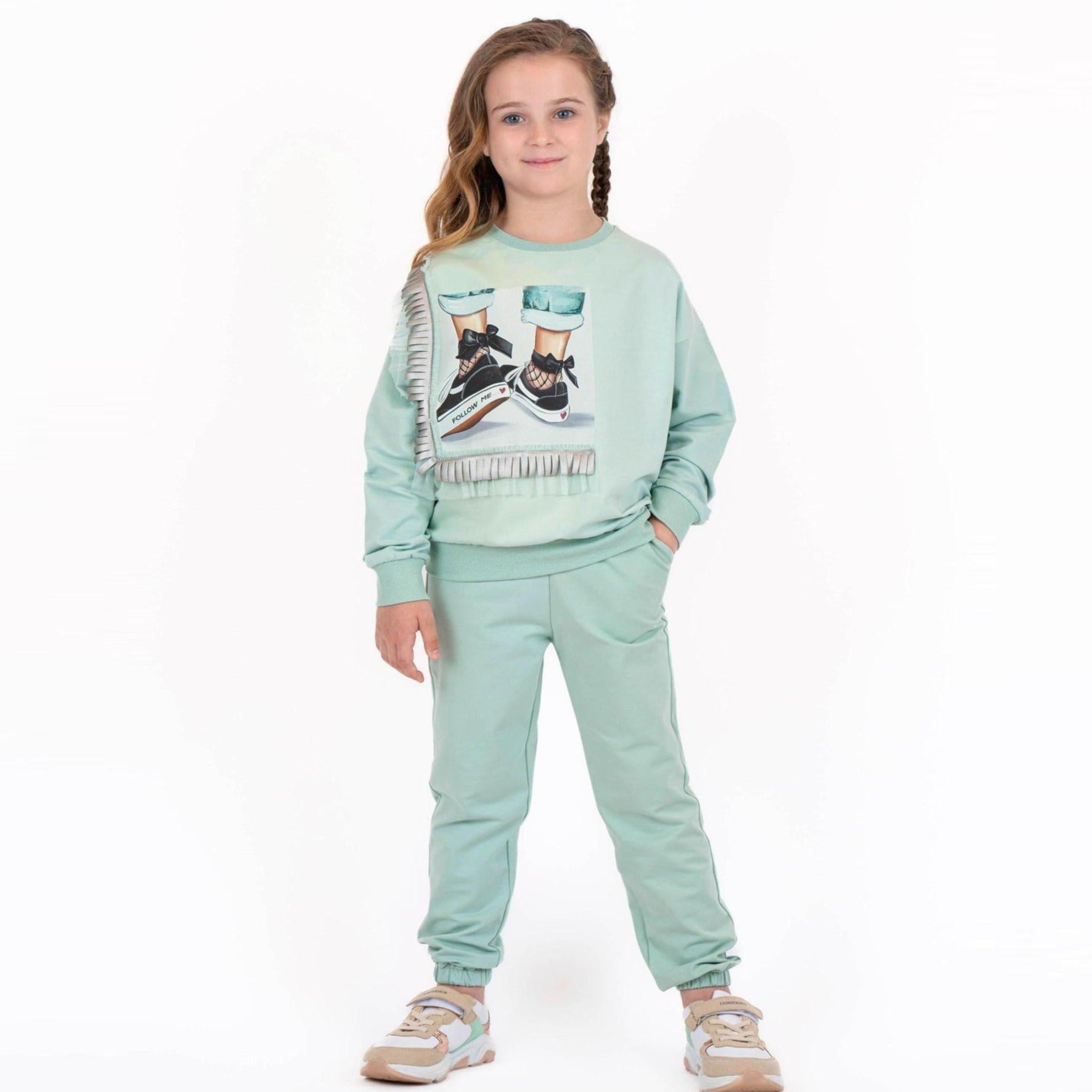 Famous Follow Girls Casual Set - Farnelli