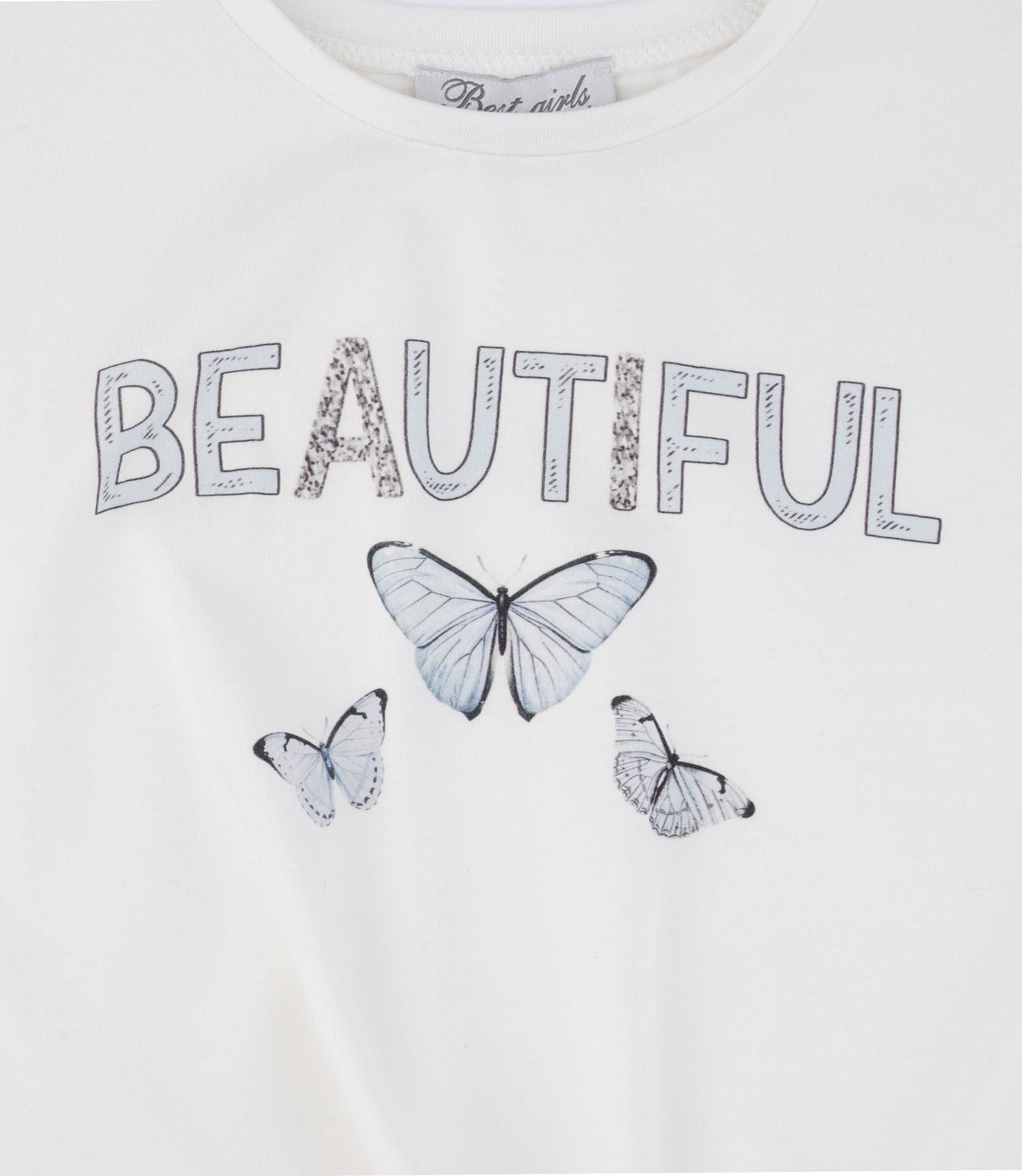 Sassy Butterfly Girls Casual Set-2