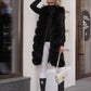 Genuine Alaska Outerwear Company polar fox fur vest, 90 cm, full front view
