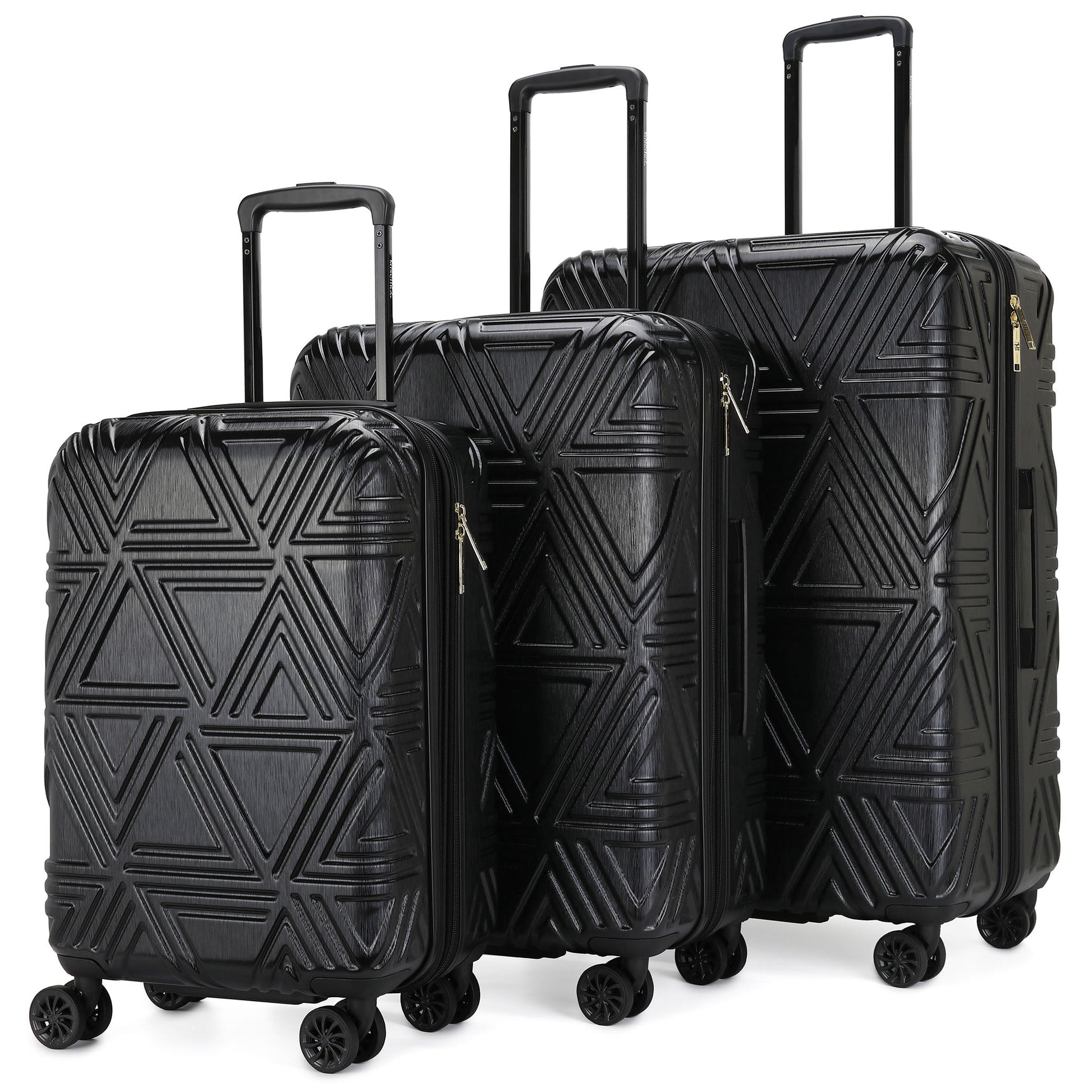 Contour 3 Piece Expandable Spinner Luggage Set-0