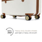 Grace 3 Piece Expandable Retro Luggage Set-3