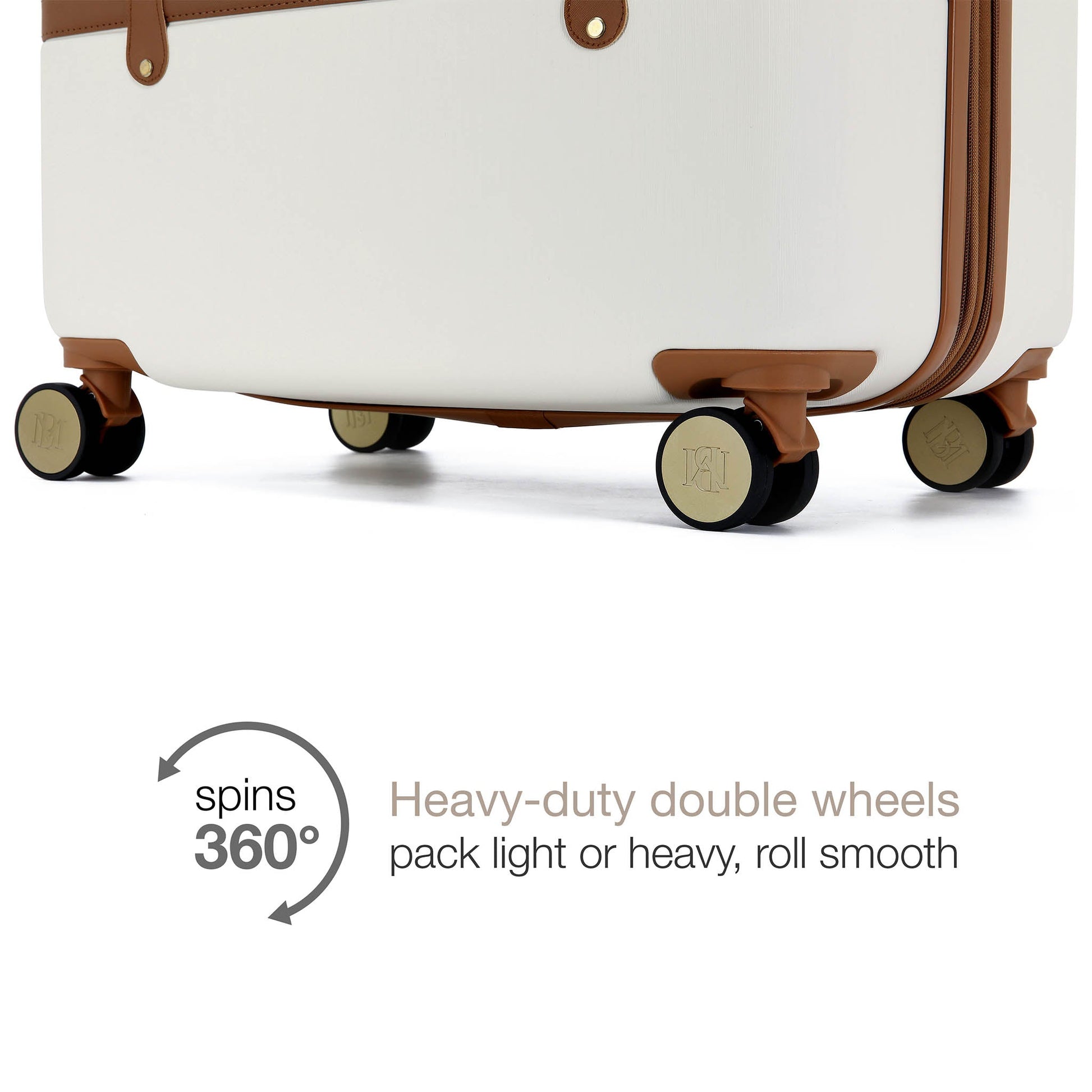 Grace 3 Piece Expandable Retro Luggage Set-3