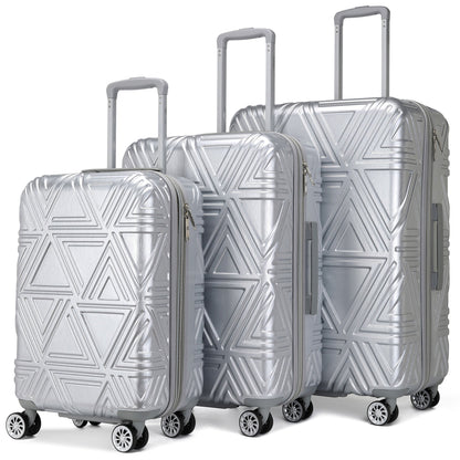 Contour 3 Piece Expandable Spinner Luggage Set-6