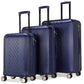 Diamond 3 Piece Expandable Chic Luggage Set-7