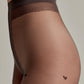 Fantasy Tights Conte Bonheur - Hearts Pattern