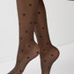 Fantasy Tights Conte Bonheur - Hearts Pattern