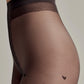 Fantasy Tights Conte Bonheur - Hearts Pattern