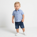 Dapper Dewey Denim Set-0
