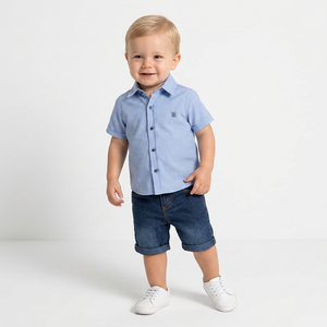 Dapper Dewey Denim Set-0