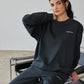 Basics Black Unisex Crewneck