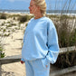 Basics Dream Blue Unisex Crewneck